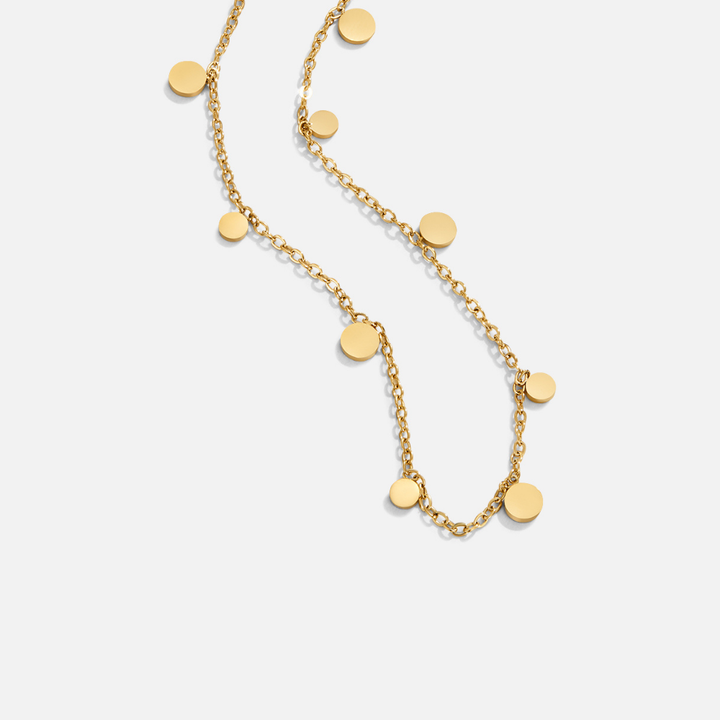 Collar de gotas de Agatha Gold