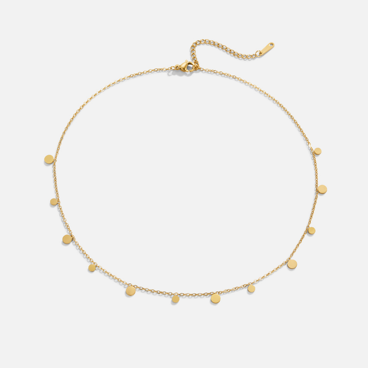 Collar de gotas de Agatha Gold