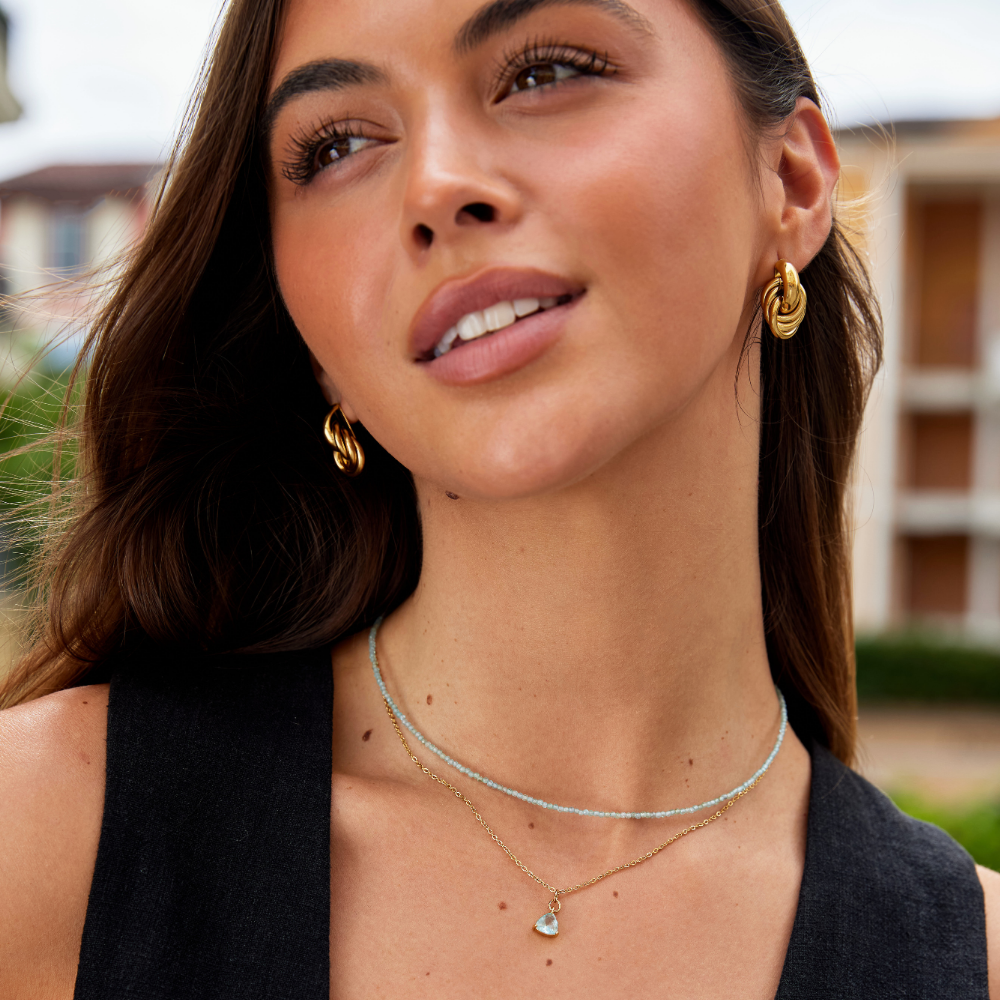 Collar de Perlas de Apatito