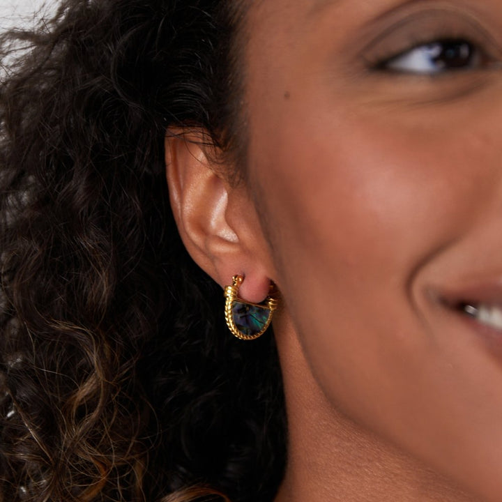 Collar de Conchas Turquesa de Amalfi