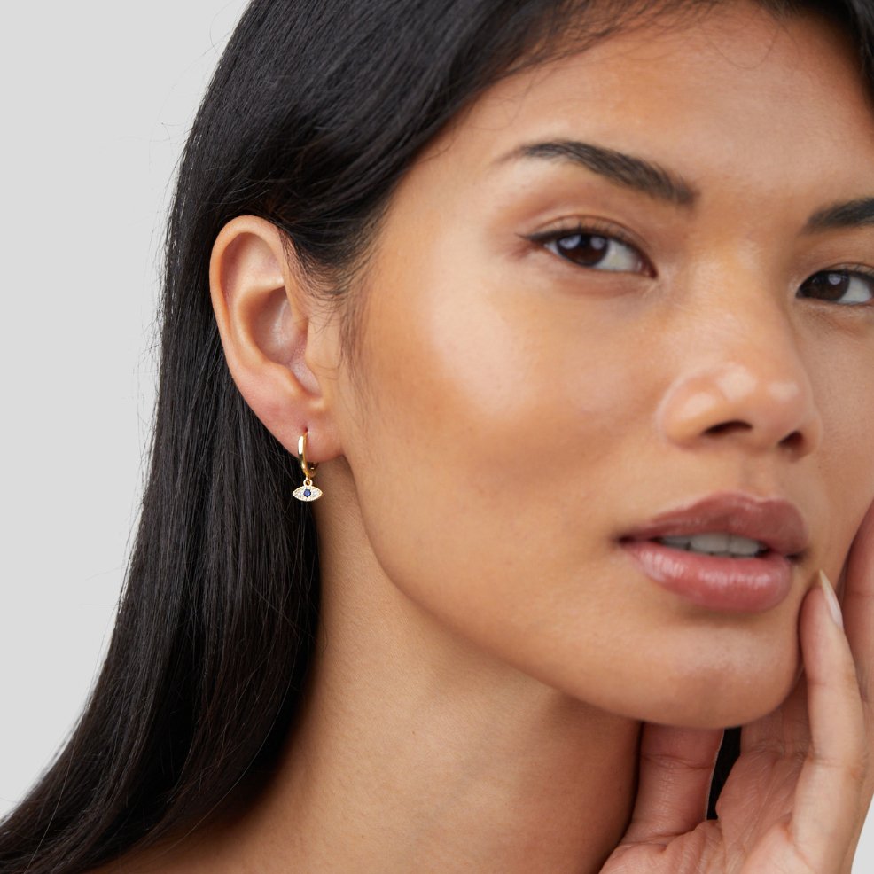 Pendientes de gotas de ojos