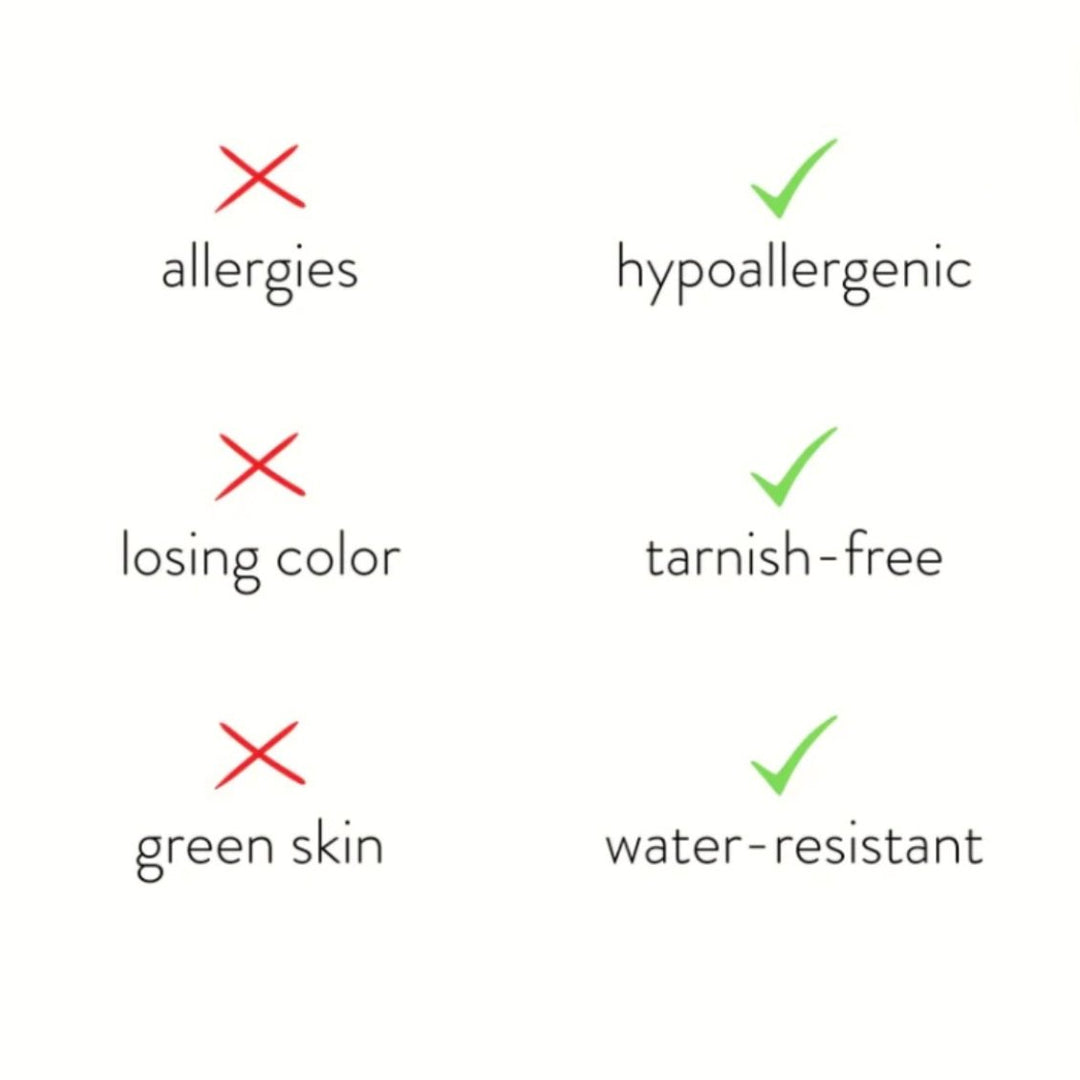 Collar con colgante de concha de cristal Luca