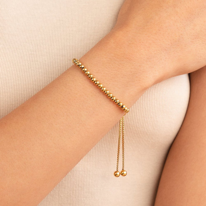 Pulsera de perlas Nila de oro